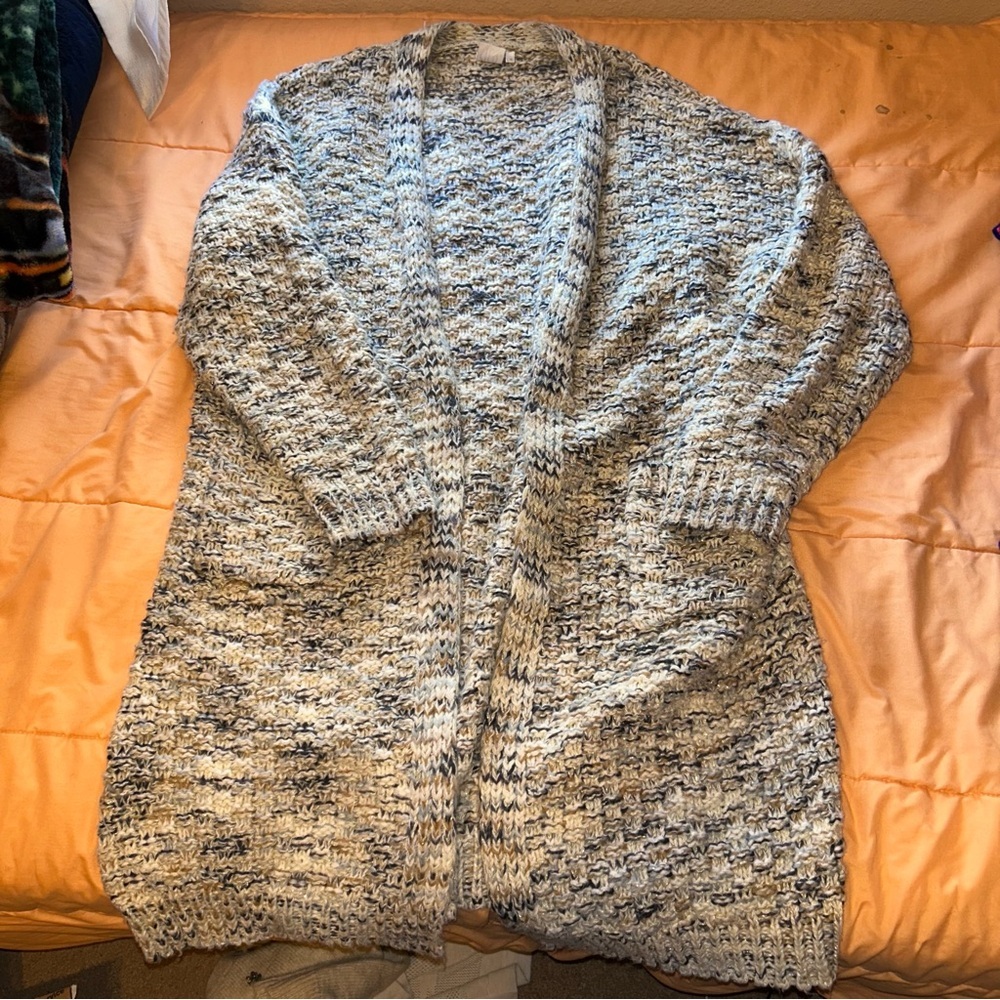 R Fashion long cardigan